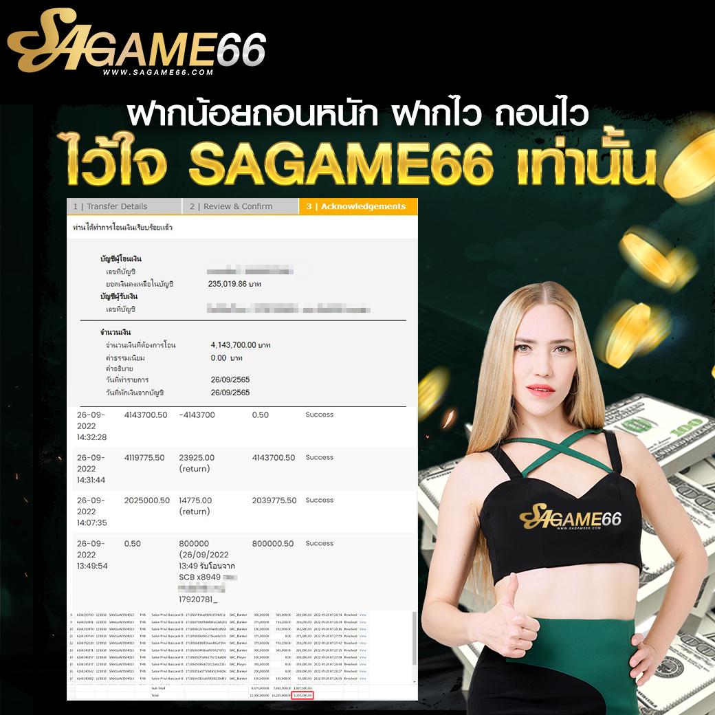 Slot66 คาสิโนออนไลน์ครบวงจร เล่นง่าย จ่ายจริง 2023