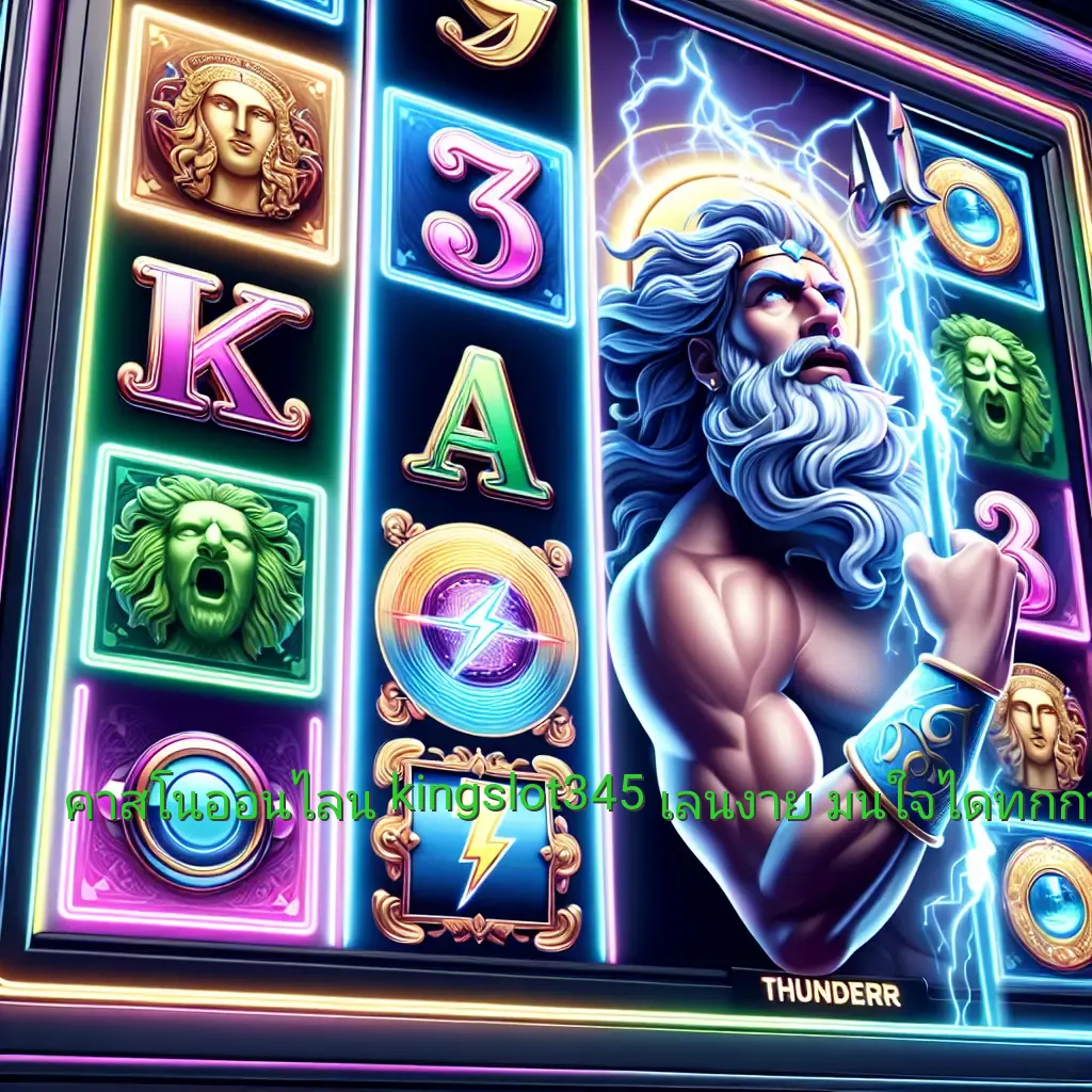 คาสิโนออนไลน์ kingslot345 เล่นง่าย มั่นใจได้ทุกการแทง